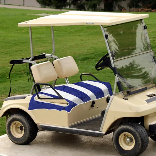Miniatura 7 de EZGO Fundas de asiento de carrito de golf de microfibra, mantas de asiento para 2 personas para coche club