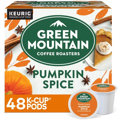 Miniatura 57 de Green Mountain Coffee Selecciones Estacionales de Café Galleta de Canela y Azúcar por Servicio Keurig K-Cup Pods, Café Tueste Claro, 12