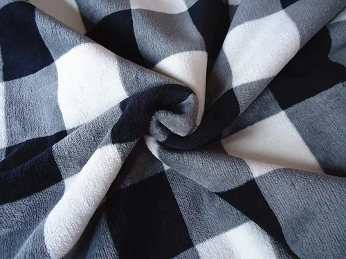 Miniatura 5 de UKELER Buffalo Check Manta Sherpa Throw de 80'' x 60'' - Manta de Franela de Felpa Suave Throws para Cama/Sofá/Sillón/Oficina/Campamento
