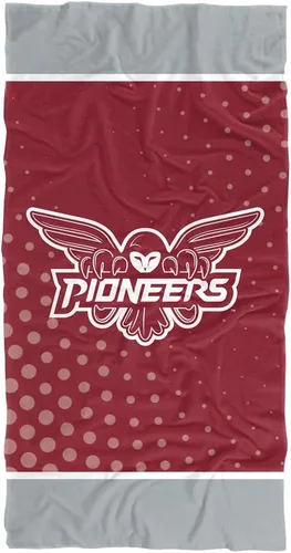 Miniatura 87 de LOGOVISION Manta Abilene Christian University, 30x60 Logo Dots CottonFront/PolyBackBeachTowel