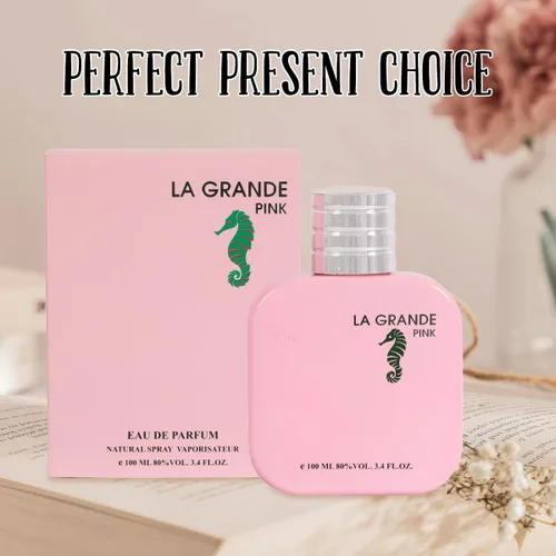 Miniatura 4 de LA GRANDE PINK - Perfume en aerosol para mujer, aroma floral de vainilla dulce y frutal, 3.4 onzas líquidas