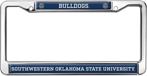 Miniatura 148 de Texas A&M University - Texarkana Mascot - Marco de metal estándar para placa de matrícula de tamaño completo