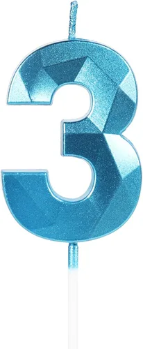 Miniatura 42 de Velas de cumpleaños número 15, velas número 15, velas de feliz cumpleaños de oro rosa para pastel, decoraciones de cobertura de pastel de diseño 3D