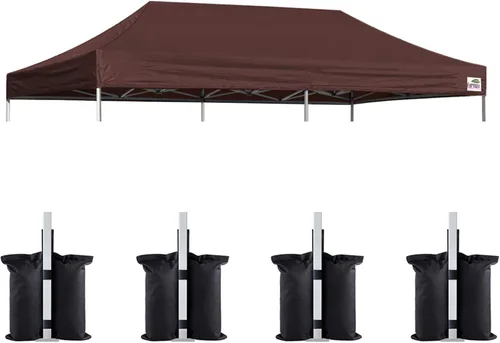 Miniatura 115 de Eurmax USA toldo desplegable de repuesto, cubierta superior para tienda de campaña, armado instantáneo, solo la cubierta superior, 4 bolsas