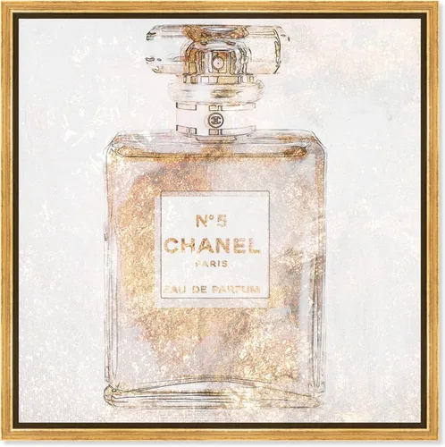 Miniatura 12 de Oliver Gal 'Parfum Glimmer' The Fashion Wall Art Decor Collection Modern Premium - Lienzo impreso 2-Rosa pastel