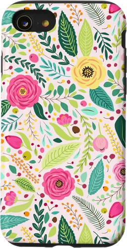 Miniatura 18 de Spring Flower Modern Colorful Cute Garden Botanical Floral Case for iPhone 17