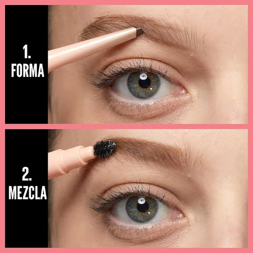 Miniatura 3 de Maybelline Total Temptation Lápiz Delineador de Cejas, Rubio, 1 Unidad