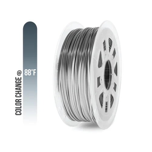 Miniatura 12 de Gizmo Dorks Filamento ABS de 0.069 in, 2.2 lbs para impresoras 3D, cambio de color azul a blanco