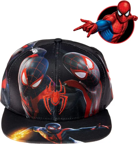 Miniatura 2 de Marvel Comics - Gorra de béisbol para hombre, diseño de Spiderman, bordadoimpreso