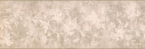 Miniatura 2 de CONCORD WALLCOVERINGS ™ Papel Pintado Frontera Floral Patrón Flores Hojas Para Dormitorio Sala De Estar, Beige, 15 pies Por 7 in KH5897B Beige