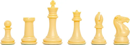 Miniatura 2 de The House of Staunton - Juego de ajedrez de plástico Fischer - Solo piezas - 4.0" King