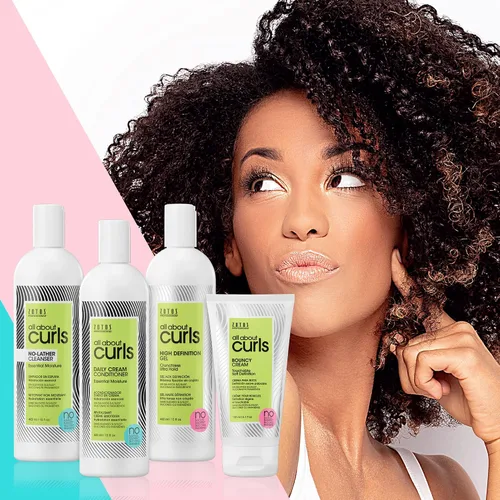 Miniatura 7 de ALL ABOUT CURLS High Definition Gel For Curly Hair Styling Alcohol-Free Moisturize, Define & Enhance Texture Reduce Frizz & Boost Shine