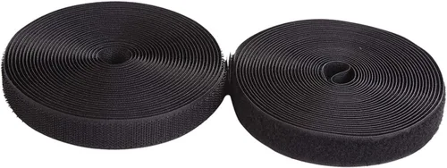 Miniatura 6 de MYUREN - Velcro en tejido para coser, estilo gancho y bucle de 3/4 pulgada, tiras de nailon no adhesivas en la parte posterior, cinta entrelazada