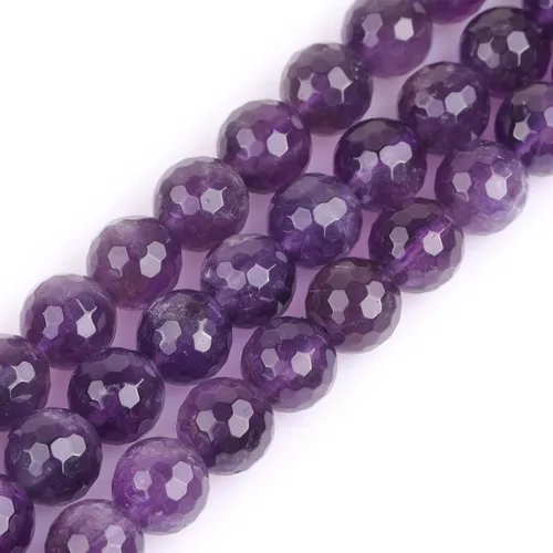 Miniatura 26 de GEM-Inside - Cuentas sueltas de cornalina roja naranja facetada de 0.236 pulgadas (0.236 in), cuentas de energía natural para hacer joyas, redondas