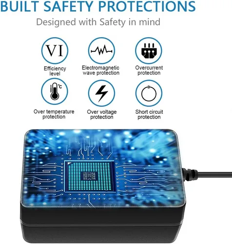 Miniatura 3 de SHNITPWR Adaptador de fuente de alimentación de 24 V 1A 100 V ~ 240 V AC a CC Transformador de 24 voltios 1000 mA 800 mA 600 mA 400 mA Disponible
