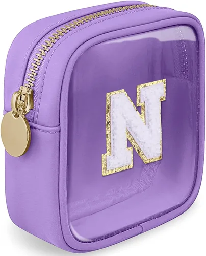 Miniatura 150 de Bolsa de Maquillaje Transparente Pequeña Bolsa de Cosméticos Bolsa de Viaje de Artículos de Aseo Bolsa Transparente con Cremallera Bolso Organizador