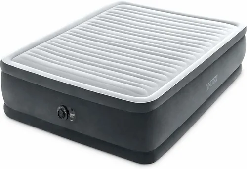 Miniatura 12 de Intex Colchón de aire tamaño individual, 45,7 cm de altura, bomba incorporada, Dura-Beam Deluxe Comfort-Plush - Cama hinchable portátil