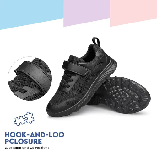 Miniatura 4 de AMANSSE Zapatos deportivos para niños y niñas, para correr, escuela, para niños pequeños, niños grandes