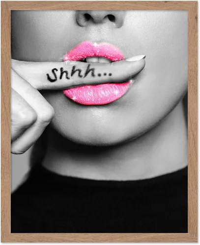 Miniatura 67 de Poster Master Impresión de labios dorados, póster de mordida de labio, arte moderno y minimalista, regalo bohemio para hombres y mujeres, diseño