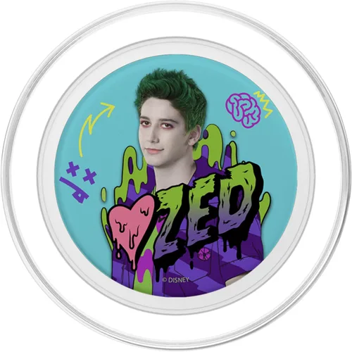 Miniatura 2 de Disney Zombies Zed Portrait PopSockets MagSafe PopGrip para iPhone