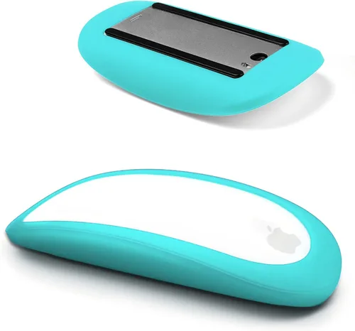 Miniatura 8 de Magic Mouse - Funda de silicona para Apple Magic Mouse 1 y 2, color rosa Suave piel de silicona ultrafina, resistente al polvo, absorbe los rosado