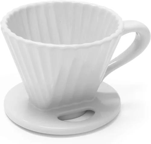 Miniatura 13 de Chantal "Lotus cerámica verter sobre el gotero de café, 8 onzas (Blue Cove)