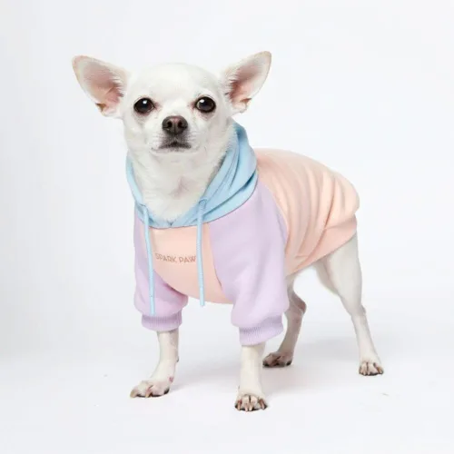 Miniatura 23 de Spark Paws Sudadera con capucha para perro, suéter de primera calidad para perros pequeños, medianos y grandes Trajes cálidos para bulldogs