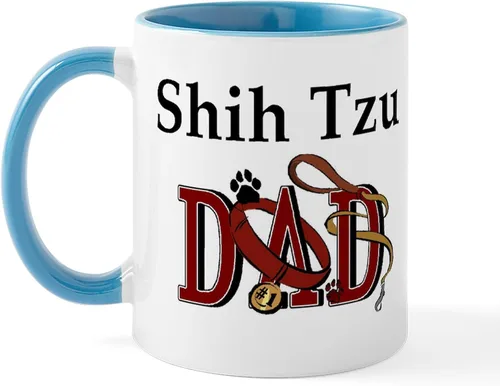 Miniatura 29 de CafePress Cute Shih Tzu Dog Mugs - Taza de café de cerámica de 11 oz (11.0 fl oz)