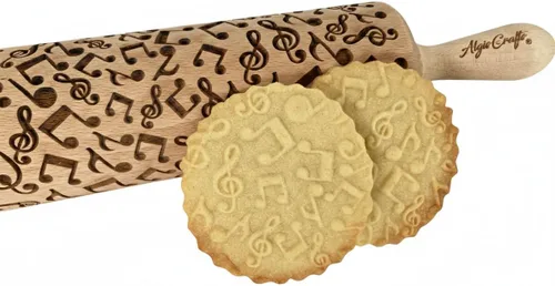 Miniatura 13 de Rodillo de relieve AFRICA con patrón tribal para galletas y cerámica de Algis Crafts
