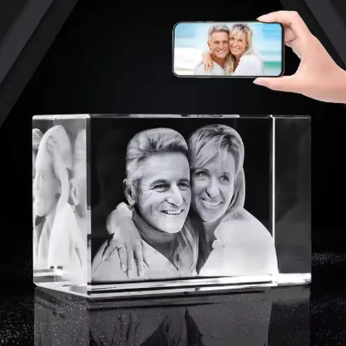 Marcos de fotos 2D/3D personalizados con cristal, marcos de fotos personalizados, regalos de fotos personalizados para mujeres, esposa, hombres,
