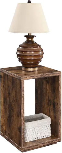 Miniatura 4 de Convenience Concepts Northfield Admiral - Mesa auxiliar con estante, madera de granero