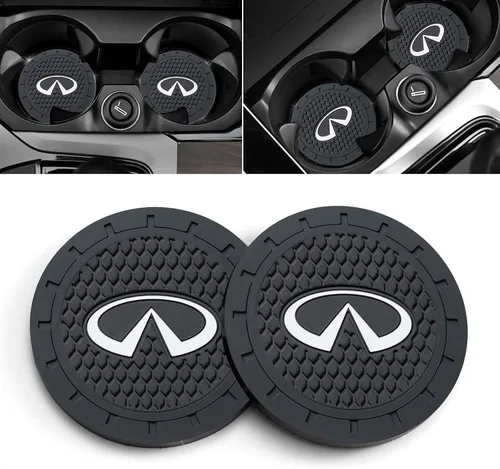 Miniatura 9 de Posavasos para portavasos de auto para Cadillac, portavasos de silicona empotrado, accesorios para interior de auto, 2.75 pulgadas, paquete de 2
