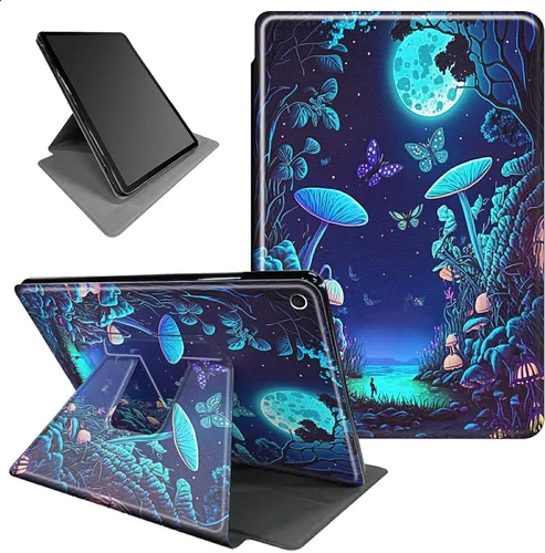 Miniatura 138 de Funda para iPad mini 6 para iPad mini 6ª generación 8.3 pulgadas 2021 360 grados giratorio soporte ligero cubierta inteligente protectora