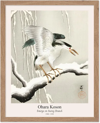 Miniatura 51 de Poster Master Vintage Ohara Koson Poster - Retro Blooming Lotus Flowers Print - Japanese Art - Flower Illustration - Aesthetic Design - Floral