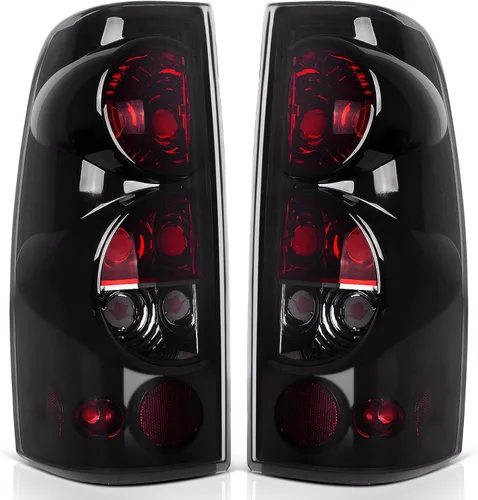 DWVO Luces traseras compatibles con Chevy Silverado 1999-2006 1500 2500 3500 y 2007 Silverado Classic Body Style, 1999-2002 GMC Sierra 1500 2500 OE