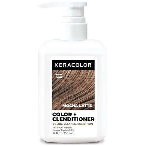 Miniatura 19 de Keracolor Color + Clenditioner 3-in-1 Color-Depositing Conditioner, Gently Cleanses & Conditions, Semi-Permanent Hair Color, 23 Shades, 12 Fl Oz