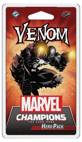 Marvel Champions The Card Game Venom HERO PACK – Juego de estrategia de superhéroes, juego cooperativo para niños y adultos, a partir de 14 años,