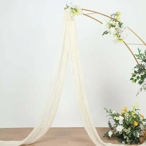 Miniatura 50 de Efavormart - Camino de mesa de gasa verde salvia de 10 pies, tela de gasa de 120 pulgadas para bodas de jardín botánico, eventos de primavera
