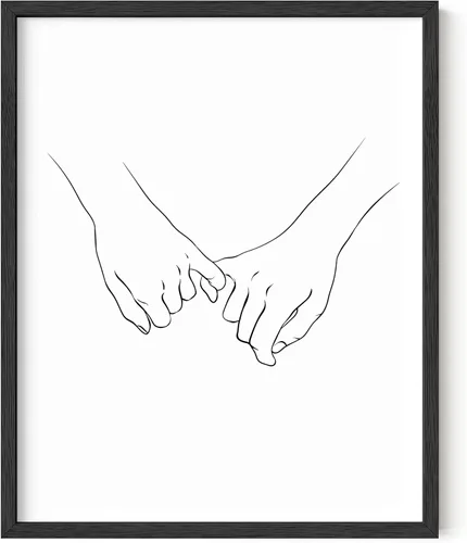 Miniatura 18 de HAUS AND HUES Impresión artística minimalista de mujer, póster de figura femenina, arte abstracto de pared neutro, arte de pared de dibujo lineal