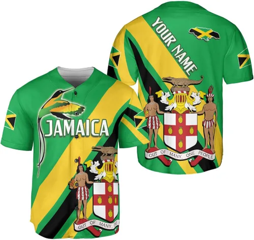 Camiseta de béisbol de Jamaica con nombre personalizado, camiseta jamaicana personalizada, uniforme de orgullo de Jamaica, unisex, S-5XL