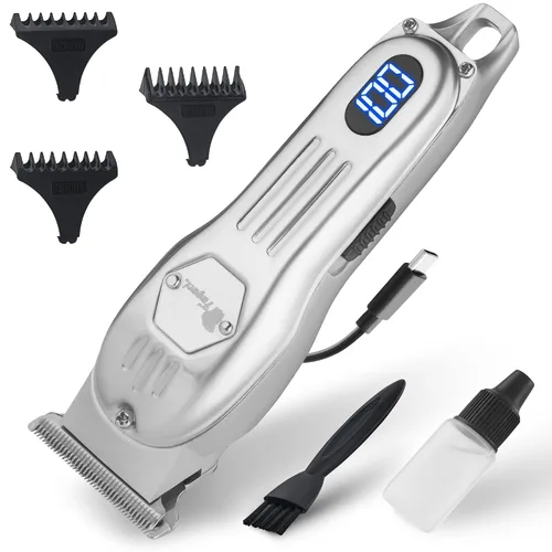 Fagaci Cortador de pelo profesional para hombre, batería potente, cuchillas afiladas, motor de alta velocidad, acero frío para cortes cómodos