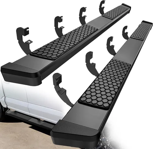 Miniatura 13 de YITAMOTOR Estribos compatibles con Chevy Silverado/GMC Sierra 1500 2019-2026, Silverado/Sierra 2500HD 3500HD 2019-2026 Crew Cab
