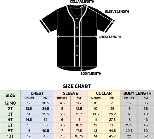 Miniatura 3 de DIGITMON Camiseta de béisbol para niños, con botones, estilo hip hop, de alta calidad, uniforme