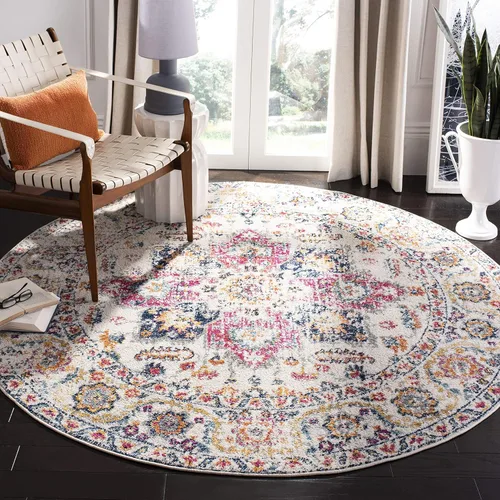 Miniatura 38 de Safavieh MAD603D - Tapete con diseño de medallón desgastado copo de nieve, colección Madison, no suelta pelos, fácil de cuidar, vestíbulo, alto