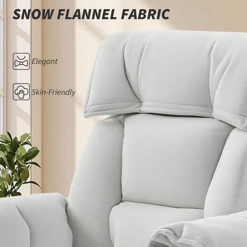 Miniatura 6 de HOMCOM Silla de oficina ejecutiva cómoda con reposapiés, silla giratoria reclinable de escritorio para computadora con respaldo alto plegable, cojín