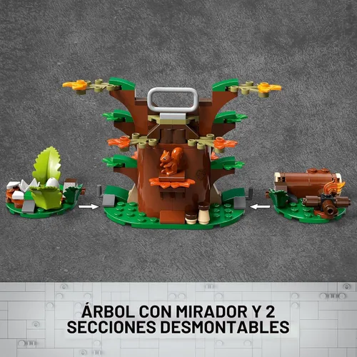 Miniatura 4 de LEGO Jurassic World Misiones de Dinosaurios: Set de Construcción del Descubrimiento del Estegosaurio - Set de Juguetes de Dinosaurios para Jugar