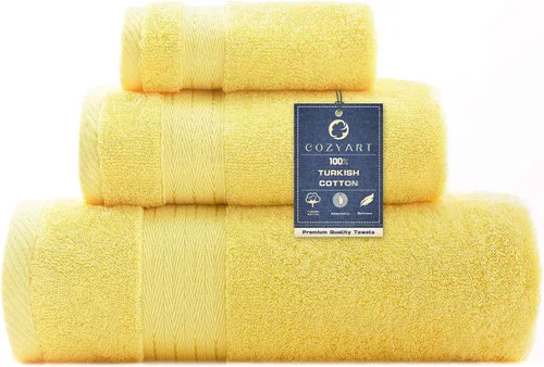 Miniatura 43 de COZYART - Juego de 3 toallas de baño de algodón, color naranja quemado, grandes y gruesas, 19.17 oz/yd², incluye 1 toalla de baño, 1 toalla de mano