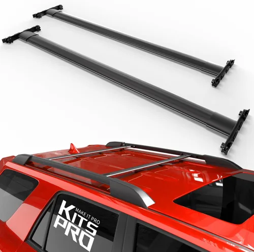 Miniatura 12 de KitsPro Barras transversales para portaequipajes de techo de 260 libras para Jeep Grand Cherokee 2022-2025, Grand Cherokee L 2021-2025, barra