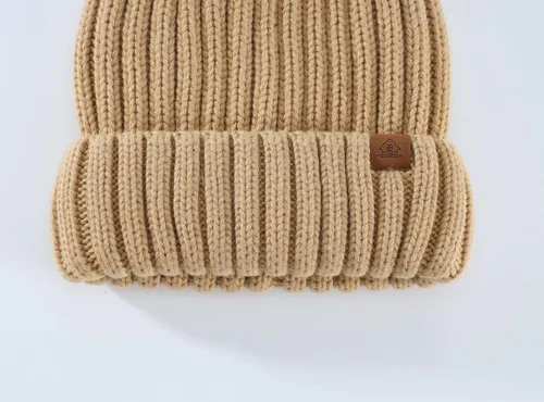 Miniatura 7 de Home Prefer Gorro de invierno para hombre, gorro de punto de vellón, gorro cálido para hombre y mujer