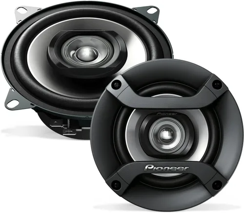 PIONEER F-Series TS-F1035R - Altavoces de 2 vías de 4 pulgadas (par) - 150 W máximo, sonido equilibrado + agudos suaves, gran reemplazo original,